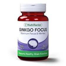 Nutrifactor Ginkgo Focus (120/150mg) 30 Tablets