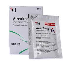 AEROKAST (4MG) 14 SACHETS