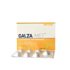 GALZA-MET (50/1000MG) 14 TABLETS