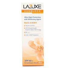 Lazuxe (SPF-60) 45ml Sunblock