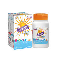 Sunny D (10000IU) 30 Softgels Capsules