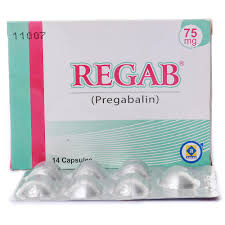 REGAB (75MG) 14 CAPSULES