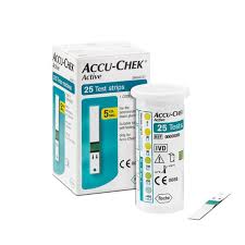 Accu-Chek Active (Blood Glucose) 25 Test Strips