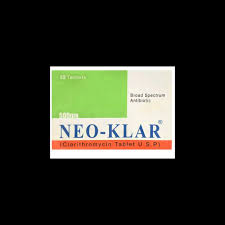 NEO-KLAR (500MG) 10 TABLETS