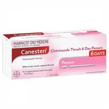 CANESTEN (0.1G) 6 VAGINAL TABLETS