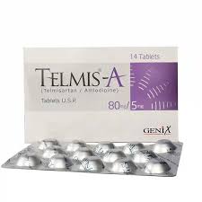 TELMIS-A (80/5MG) 14 TABLETS