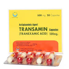 TRANSAMIN (500MG) 20 CAPSULES