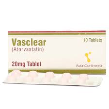 Vasclear (20mg) 10 Tablets