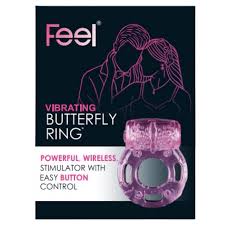 FEEL VIBRATING BUTTERFLY RING 1s