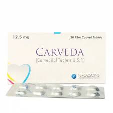 CARVEDA (12.5MG) 30 TABLETS