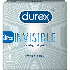 Durex (Invisible) 3 Condoms