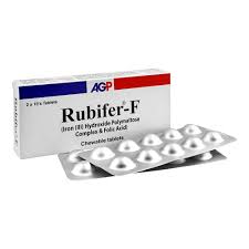 RUBIFER-F 20 TABLETS