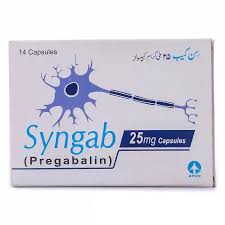 SYNGAB (25MG) 14 CAPSULES