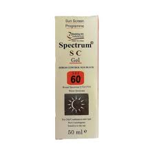 Spectrum-SC (SPF 60) 50ml Sunblock Gel