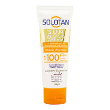 Solotan SPF100 50g Sunblock Cream