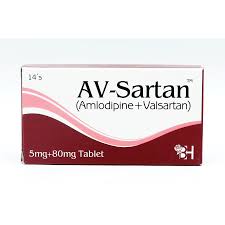 AV-SARTAN (5/80MG) 14 TABLETS