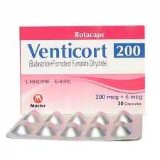 VENTICORT (200/6MCG) 30 CAPSULES