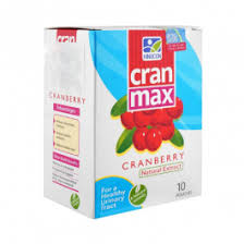 CRAN MAX (250MG) 12 SACHETS