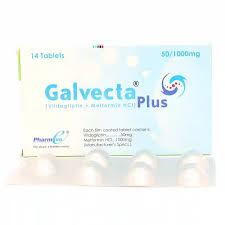 GALVECTA PLUS (50/1000MG) 14 TABLETS