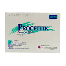 PROGEFFIK (200MG) 15 CAPSULES