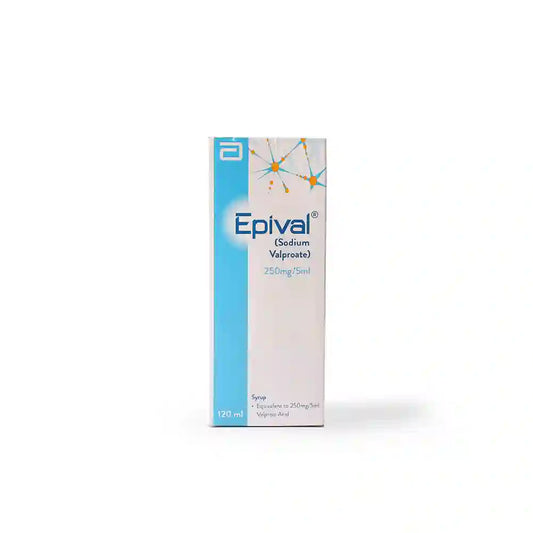 Epival (250mg/5ml) 120ml Syrup