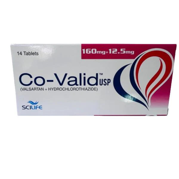 CO-VALID (160/12.5MG) 14 TABLETS