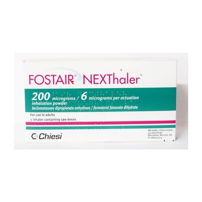 Foster NEXThaler (200/6mcg) Inhalation Powder