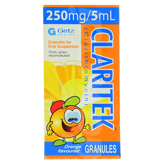 Claritek (250mg/5ml) 70ml Suspension