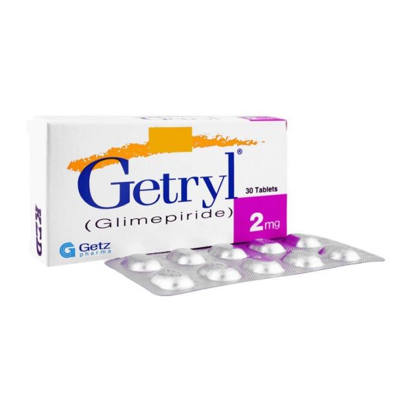 GETRYL 2MG TAB 30S