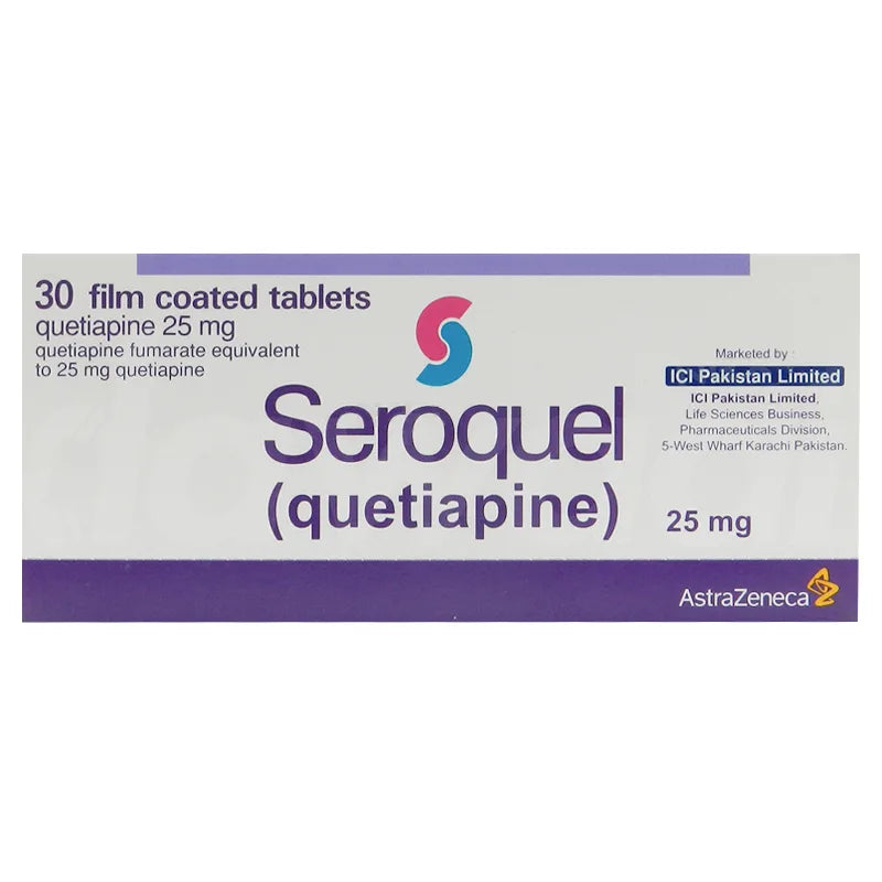 SEROQUEL (25MG) 30 TABLETS