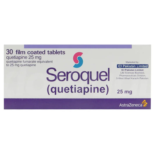 SEROQUEL (25MG) 30 TABLETS