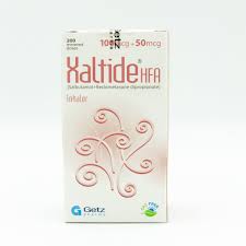 Xaltide HFA 100/50mcg Inhaler