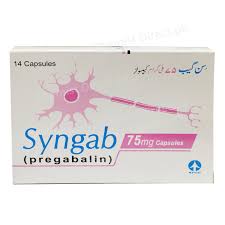 SYNGAB (75MG) 14 CAPSULES