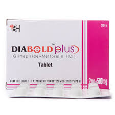 DIABOLD PLUS (2/500MG) 30 TABLETS