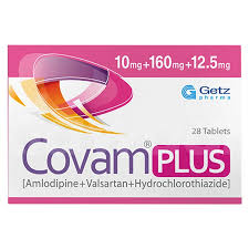 COVAM PLUS (10/160/12.5MG) 28 TABLETS