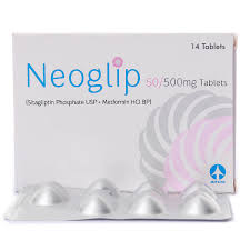 NEOGLIP (50/850MG) 14 TABLETS