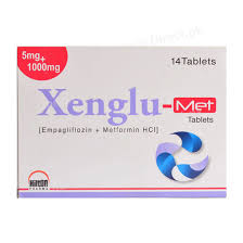 XENGLU-MET (5/1000MG) 14 TABLETS