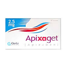 APIXAGET (2.5MG) 30 TABLETS