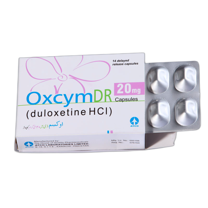 OXCYM DR (20MG) 14 CAPSULES