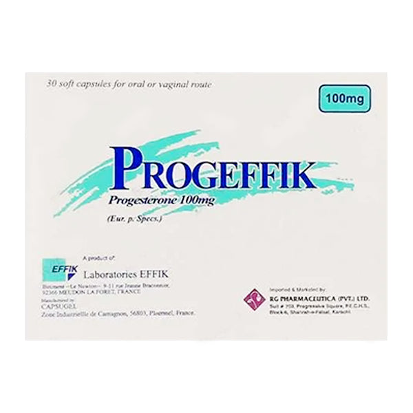 PROGEFFIK (100MG) 30 CAPSULES