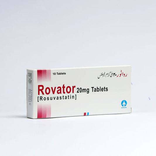 ROVATOR (20MG) 10 TABLETS