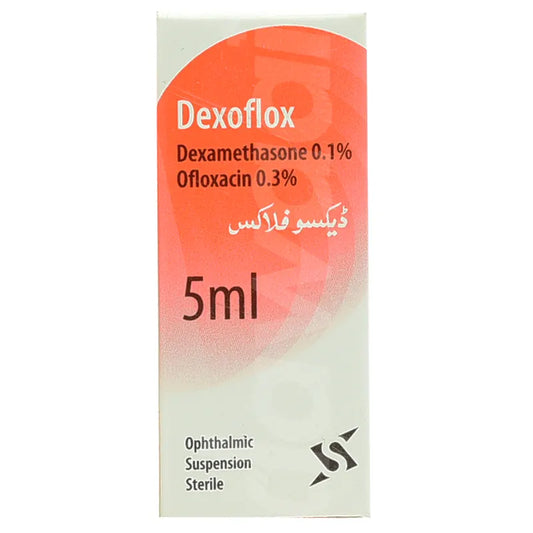 Dexoflox (0.1/0.3%) 5ml Eye Drops