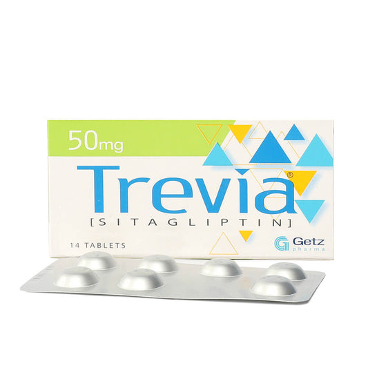 TREVIA (50MG) 14 TABLETS