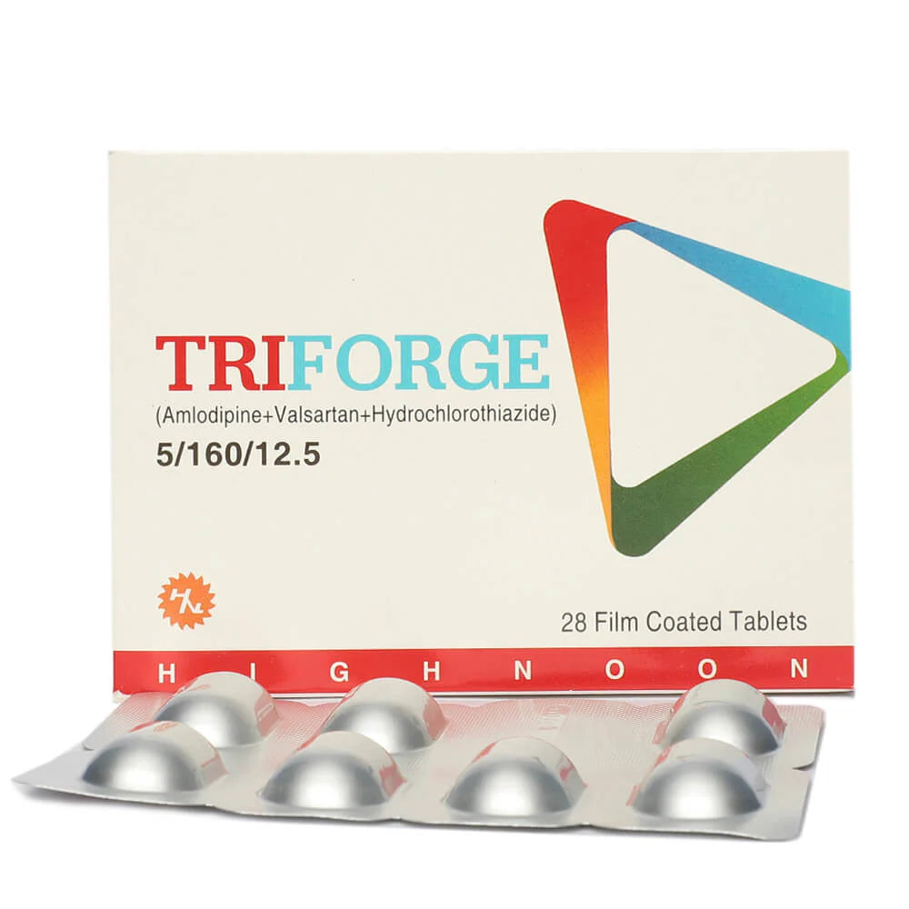 TRIFORGE (5/160/12.5MG) 28 TABLETS