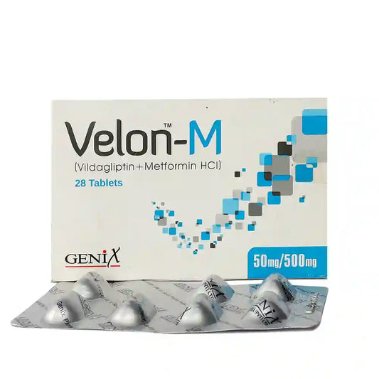 VELON-M (50/500MG) 28 TABLETS