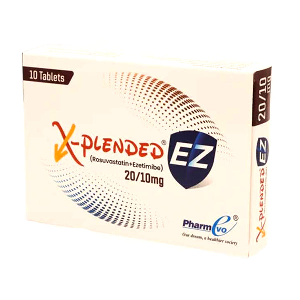 X-PLENDED EZ (20/10MG) 10 TABLETS