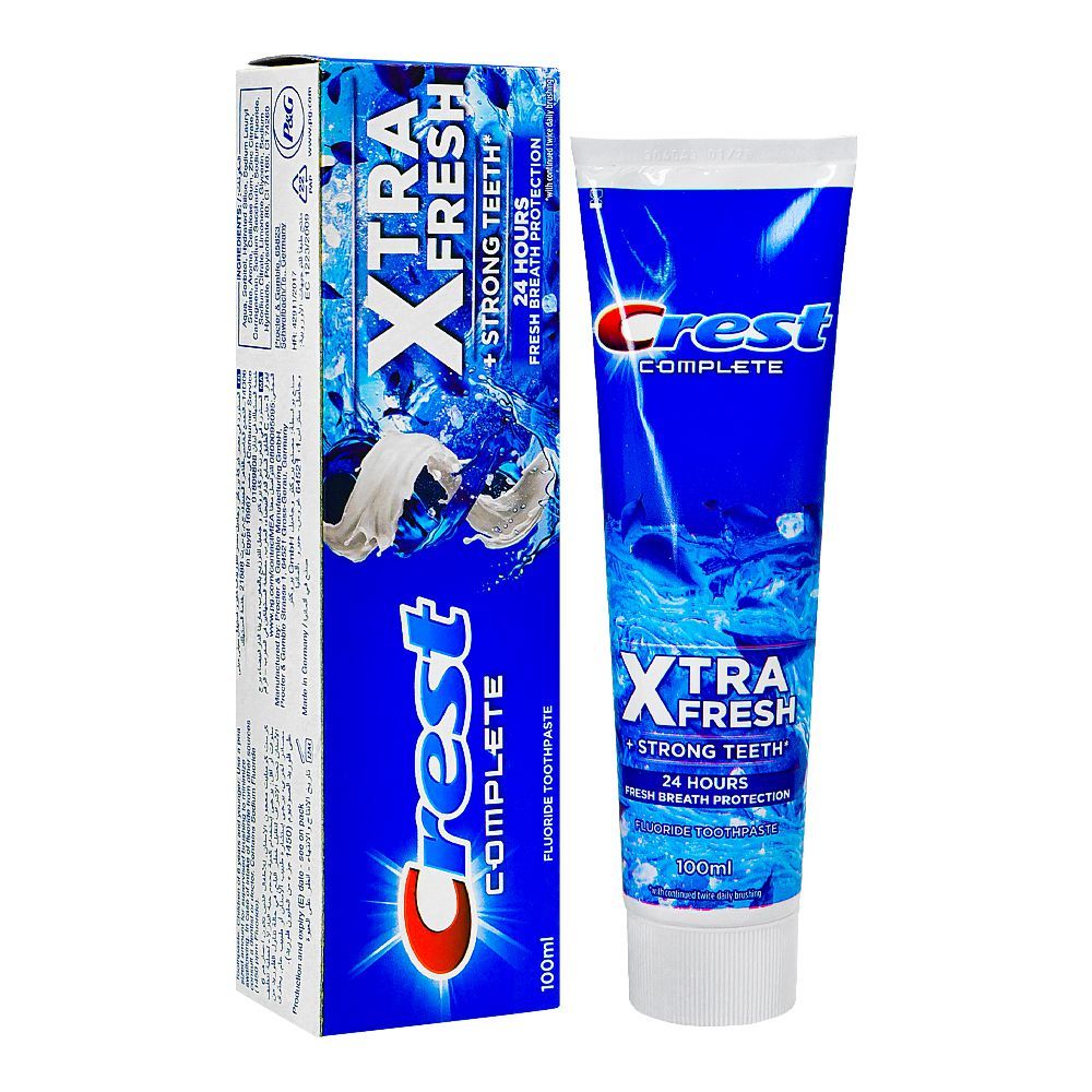 CREST COMPLETE XTRA FRESH TOOTHPASTE 100ML