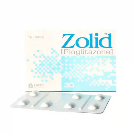 ZOLID (30MG) 14 TABLETS